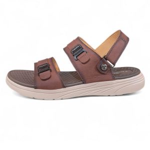 DP-10 Leather Sandal (Chocolate)
