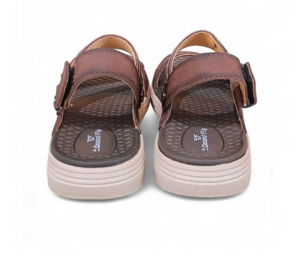 DP-10 Leather Sandal (Chocolate) - Image 4
