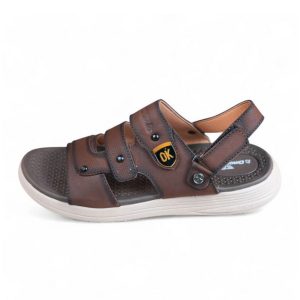 DP-12 Leather Sandal (Chocolate)