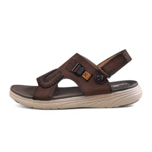 DP-15 Leather Sandal (Chocolate)