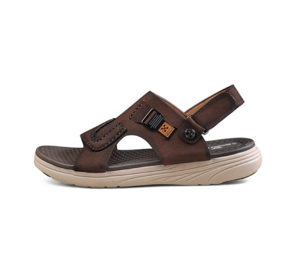 DP-15 Leather Sandal (Chocolate)